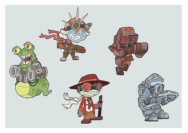 Game Characters. A few more sample characters, more to come